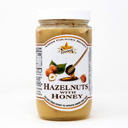 Hazelnuts with Honey 1 LB